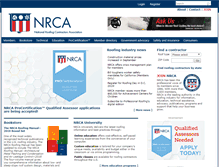 Tablet Screenshot of nrca.net